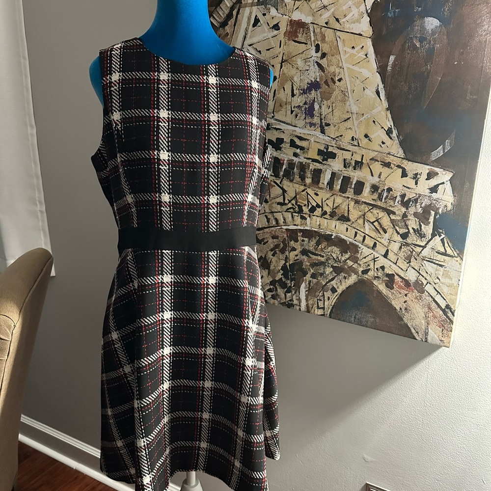 Vince Camuto Plaid Dress